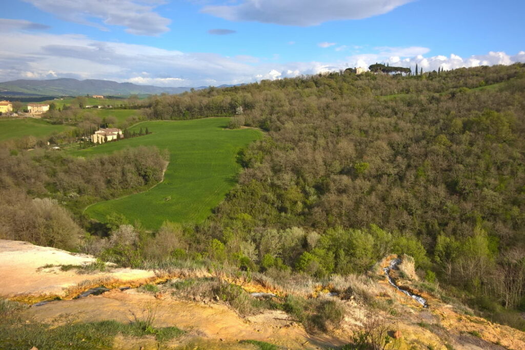 Bagno Vignoni con i bambini